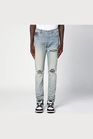 AMIRI Leopard Jeans MX1 antique indigo