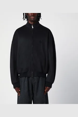 DARKPARK Black wool bomber jacket