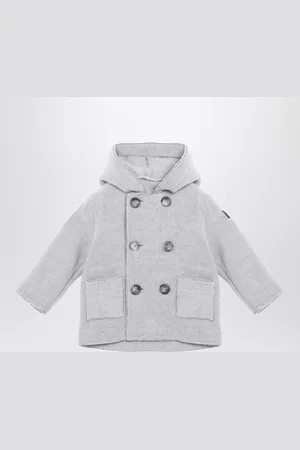 Il gufo Double-breasted fleece jacket