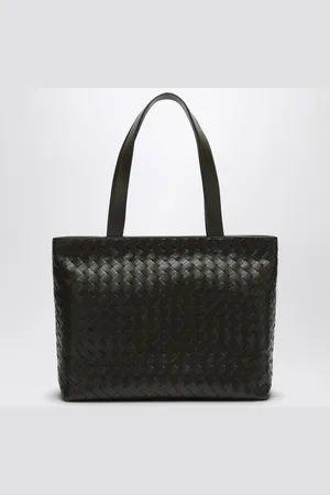 Bottega Veneta Khaki small tote bag in Intrecciato