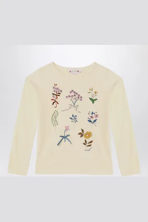 BONPOINT Ivory long sleeved shirt