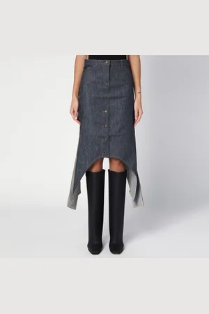 Courrèges Dark denim skirt