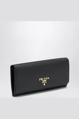 Prada /gold Saffiano wallet