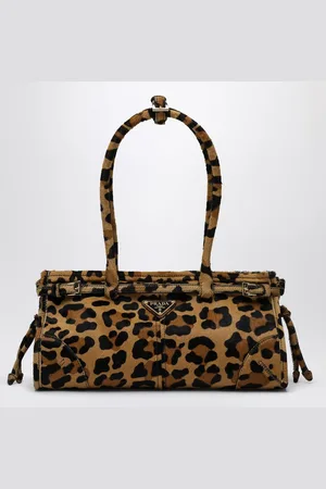 Prada Pony skin leather medium handbag