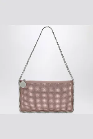 Stella McCartney Falabella Clutch Shoulder Bag with Rhinestones