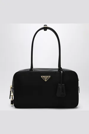 Prada Medium top-handle in Re-Nylon and leather