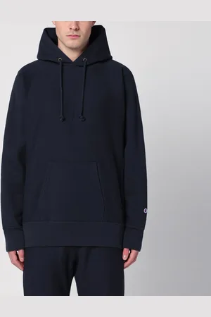 Champion Navy cotton hoodie
