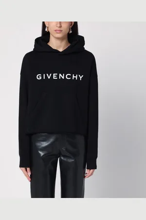 Givenchy Archetype short sweatshirt with logo
