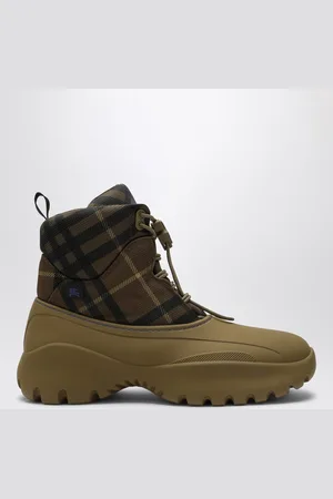Burberry Scoot Trek ankle boot with Check pattern
