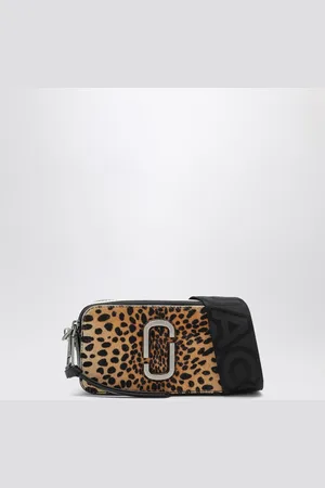 Marc Jacobs Snapshot leopard pony-effect shoulder bag