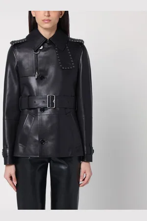 Burberry Short leather jacket with studs