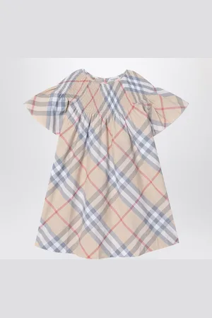 Burberry Check pattern cotton dress
