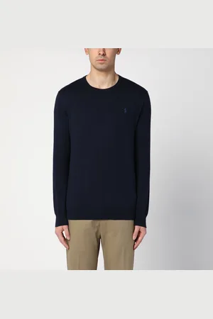 Ralph Lauren Navy Pima cotton sweatshirt
