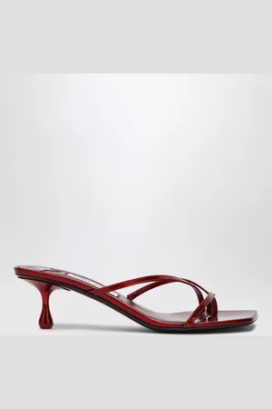 Jimmy Choo Etana Mule 50 ruby sabot