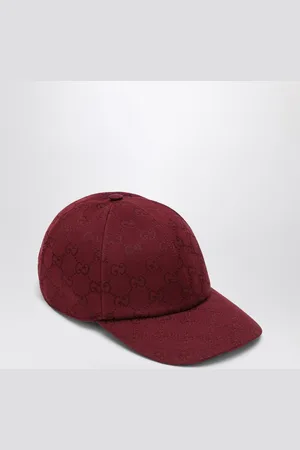 Gucci Rosso Ancora GG fabric baseball cap