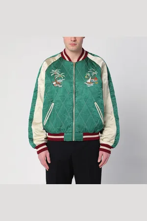 Ralph Lauren Bright green zipped bomber jacket