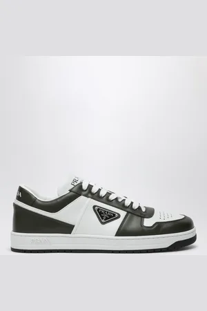Prada /Military green leather sneaker Downtown