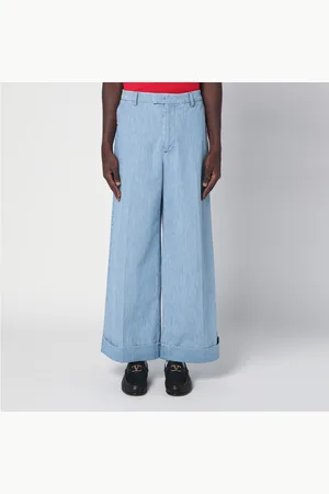 VALENTINO Wide jeans with cuff