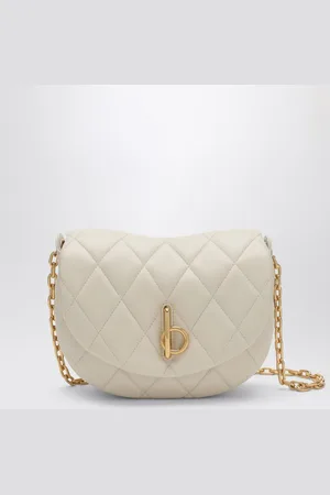 Burberry Ivory quilted rocking horse