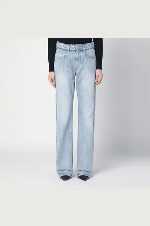 Balenciaga Low-waisted blue jeans