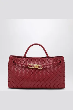 Bottega Veneta Andiamo East-West Rosewood bag