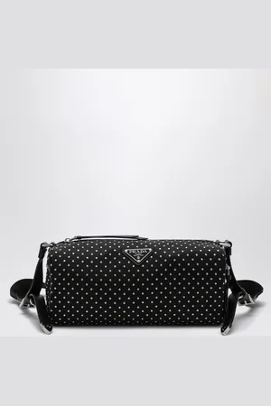Prada Re-Nylon shoulder bag with studs