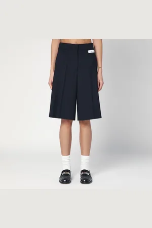 ERIKA CAVALLINI Wool bermuda shorts