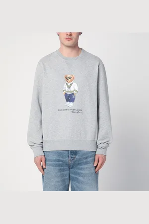 Ralph Lauren Gray Bear sweatshirt in cotton