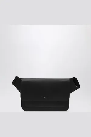 Saint Laurent Leather pouch with logo