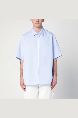 DARKPARK Vale blue shirt with Vichy pattern