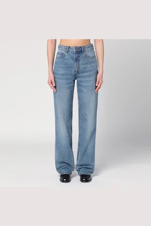Ami Washed blue denim jeans