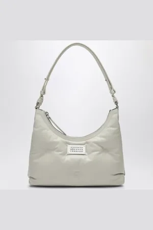 Maison Margiela Greige Glam Slam small hobo bag