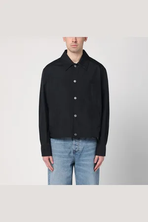 Ami Nylon shirt jacket with logo