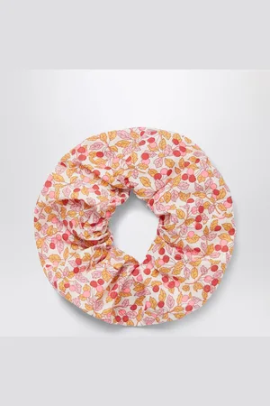 Il gufo Apricot scrunchie in Liberty fabric