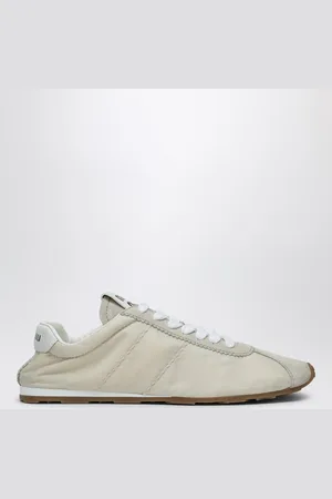 Miu Miu Plume sneaker in ivory leather