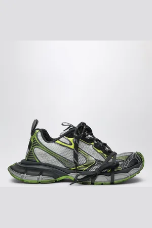 Balenciaga 3XL /grey/green coloured mesh and polyurethane Sneaker