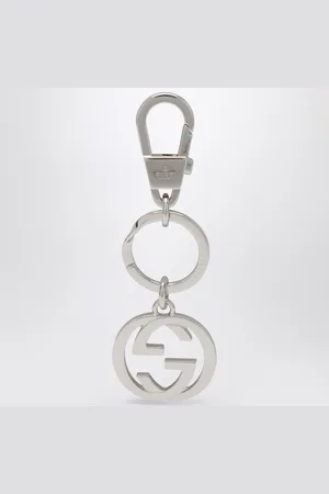 Gucci GG Keychain in silver