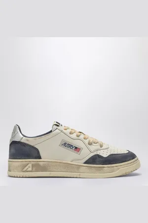 Autry Medalist Low Super Vintage Sneakers in blue/silver