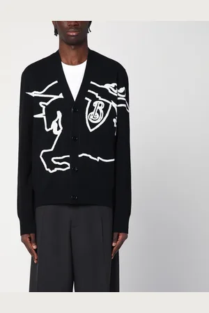 Burberry /white chalk cardigan with EKD