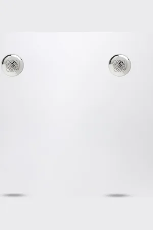 Loewe Anagram Pebble stud earrings in sterling silver
