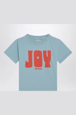Bobo Choses Gray-blue Joy T-shirt