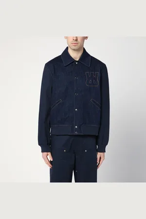 WALES BONNER Echo indigo denim jacket