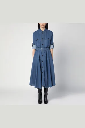 Bottega Veneta Linen-blend chemise dress