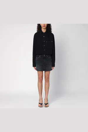 haikure Washed Tamu mini dress in denim