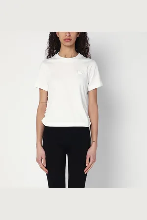 Burberry T-shirt with check pattern detail
