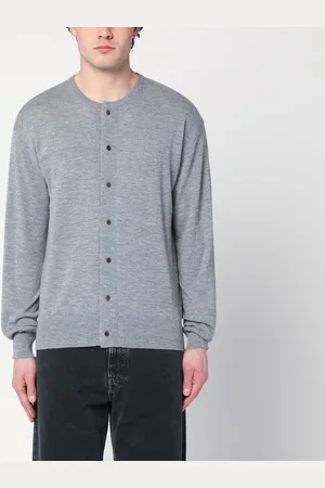 Auralee Gray cashmere cardigan