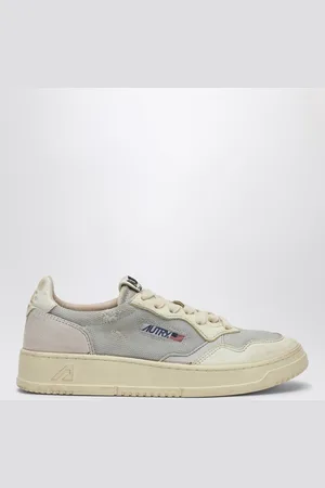 Autry Sneaker Medalist Low Super Vintage in gray/white leather and mesh
