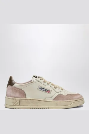 Autry Sneaker Medalist Low Super Vintage in nude/sepia leather