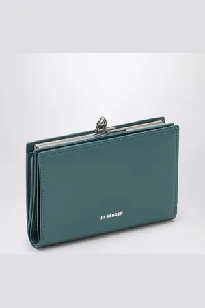 Jil Sander Goji lagoon-coloured Small Wallet