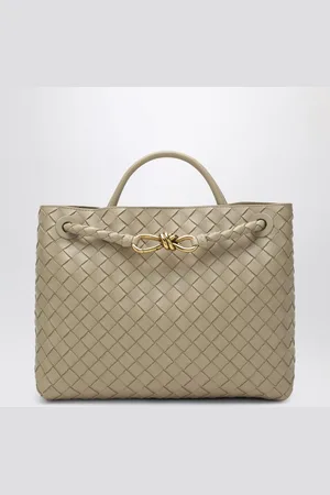 Bottega Veneta Ecru Andiamo medium bag